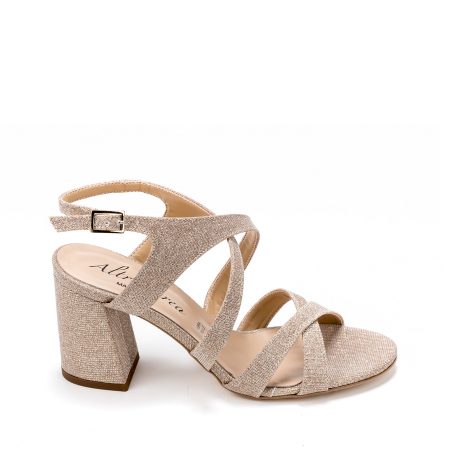 Alternative view of Ženske sandale Altramarea-72552 zlatne na štiklu