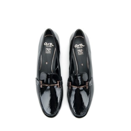 Ženske plitke cipele Ara-12-31272.40F1/2 crne ravne 5 Creator obuća | Ženska kožna obuća | Ženske kožne cipele | Ženske kožne plitke cipele | Ženske kožne duboke cipele | Ženske plitke cipele | Ženske duboke cipele | Plitke cipele | Cipele na štiklu | Elegantne cipele | Salonke | Duboke cipele | Elegantne cipele za proslave | Italijanske cipele | Sezona proleće leto 2023/2024 | Proleće leto 2023 | Creator |