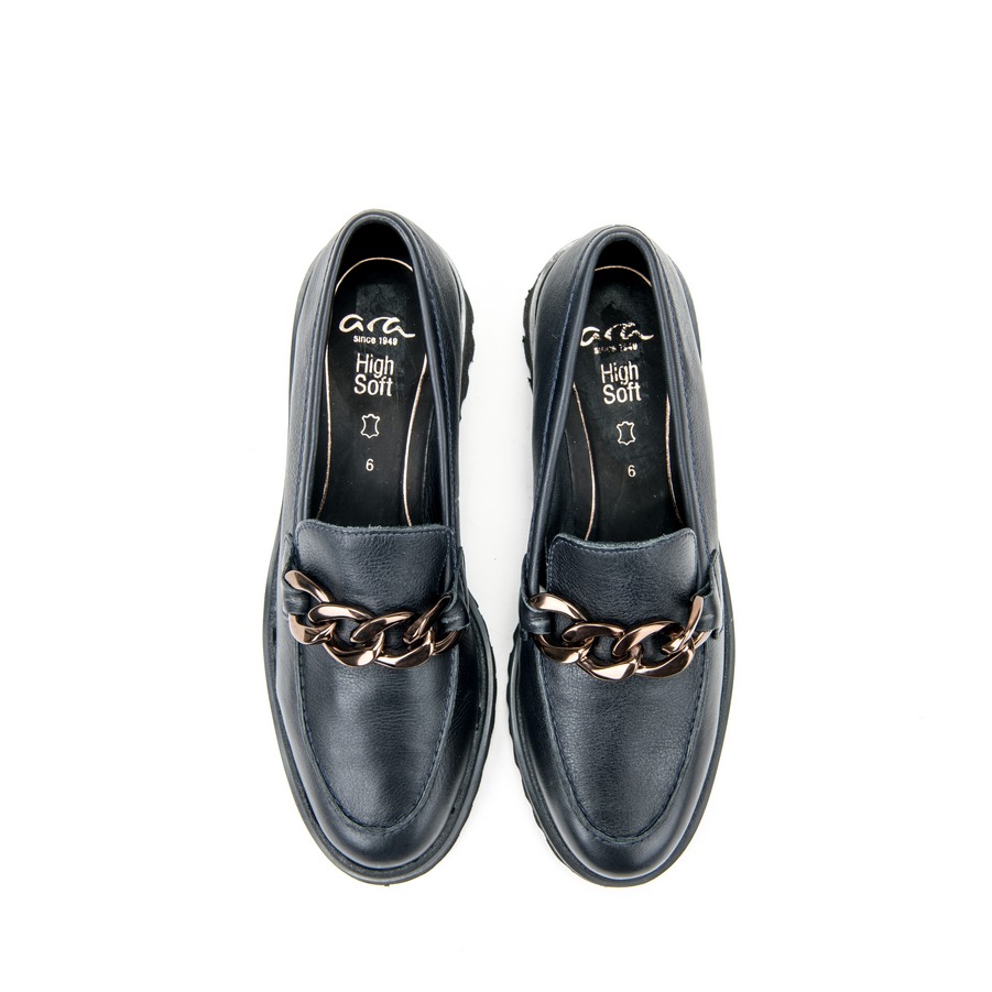 Ženske kožne plitke cipele Ara-12-31209.02F1/2 plave ravne 3 Creator obuća | Ženska kožna obuća | Ženske kožne čizme | Ženske kožne plitke čizme | Ženske kožne duboke čizme | Ženske plitke čizme | Ženske duboke čizme | Kratke čizme | Čizme na štiklu | Muška kožna obuća | Ženska kožna obuća | Sezona jesen zima 2023/2024 | Jesen zima 2024 | Creator | Creator obuća | Creator kožna obuća | Italijanske cipele |