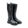 Ženske duboke čizme Ara-12-16733.01G crne ravne