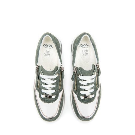 Ženske plitke patike Ara-12-18414.17G zelene ravne - Kupite odmah na Creator.rs -