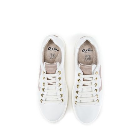 Ženske plitke patike Ara-12-27402.65H bele ravne 5 Creator obuća | Ženska kožna obuća | Ženske kožne tašne | Ženske kožne cipele | Ženske kožne sandale | Ženske kožne papuče | Ženske kožne mokasine | Ženske kožne patike | Ženske kožne baletanke | Ženske kožne torbe | Muška kožna obuća | Sezona proleće leto 2024 | Proleće leto 2024 | Creator |