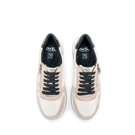 Ženske plitke patike Ara-12-32440.17H bež ravne 5 Creator obuća | Ženska kožna obuća | Ženske kožne tašne | Ženske kožne cipele | Ženske kožne sandale | Ženske kožne papuče | Ženske kožne mokasine | Ženske kožne patike | Ženske kožne baletanke | Ženske kožne torbe | Muška kožna obuća | Sezona proleće leto 2024 | Proleće leto 2024 | Creator |