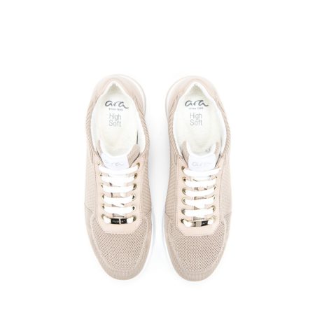 Ženske plitke patike Ara-12-38407.08G bež ravne 5 Creator obuća | Ženska kožna obuća | Ženske kožne tašne | Ženske kožne cipele | Ženske kožne sandale | Ženske kožne papuče | Ženske kožne mokasine | Ženske kožne patike | Ženske kožne baletanke | Ženske kožne torbe | Muška kožna obuća | Sezona proleće leto 2024 | Proleće leto 2024 | Creator |