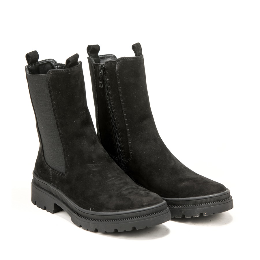 Ženske plitke čizme Ara-12-23181.21G crne ravne 1 Ženske plitke čizme Ara-12-23181.21G crne ravne