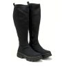 Ženske duboke čizme Ara-12-14104.01H crne ravne