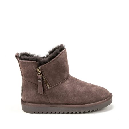 Alternative view of Ženske plitke čizme Ara-12-29909.03H tamno braon ravne