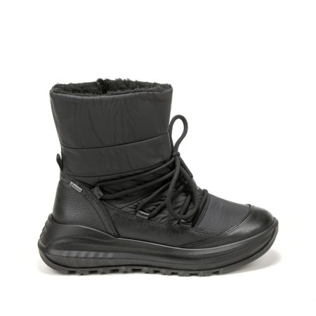 Alternative view of Ženske plitke čizme Ara-12-26604.01H crne ravne