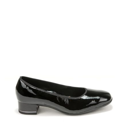 Alternative view of Ženske kožne plitke cipele Ara-12-21838.20H crne na štiklu