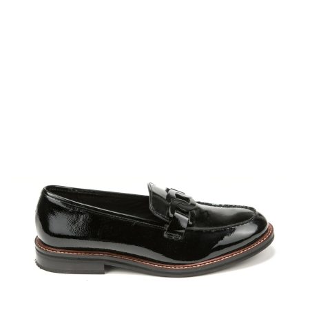 Alternative view of Ženske kožne plitke cipele Ara-12-11203.01F1/2 crne ravne