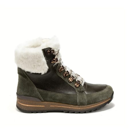 Alternative view of Ženske plitke čizme Ara-12-24599.05H zelene ravne