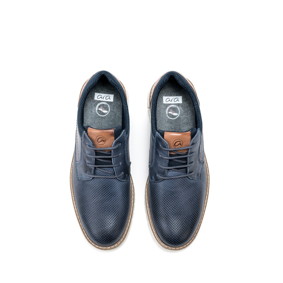 Muške plitke cipele Ara-11-35603-12G plave ravne 3 Muške plitke cipele Ara-11-35603-12G plave ravne - Slika 3