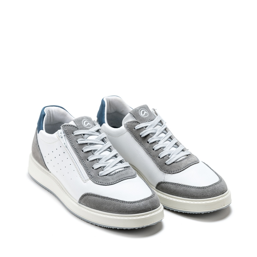 Muške plitke patike Ara-11-26101-01G bele ravne 1 Muške plitke patike Ara-11-26101-01G bele ravne