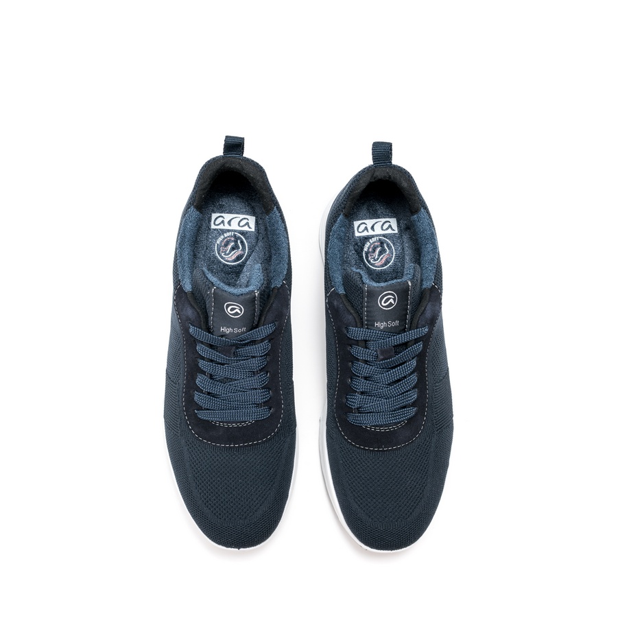 Muške plitke patike Ara-11-24504-32H plave ravne 3 Muške plitke patike Ara-11-24504-32H plave ravne - Slika 3