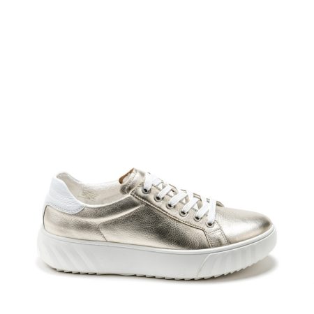 Alternative view of Ženske plitke patike Ara-12-46523.13H zlatne ravne