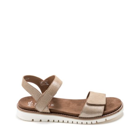 Alternative view of Ženske kožne sandale Ara-12-28114.08G bež ravne