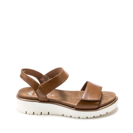Alternative view of Ženske kožne sandale Ara-12-33518.09G braon ravne