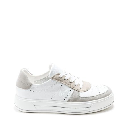 Alternative view of Ženske plitke patike Ara-12-23007.04H bele ravne