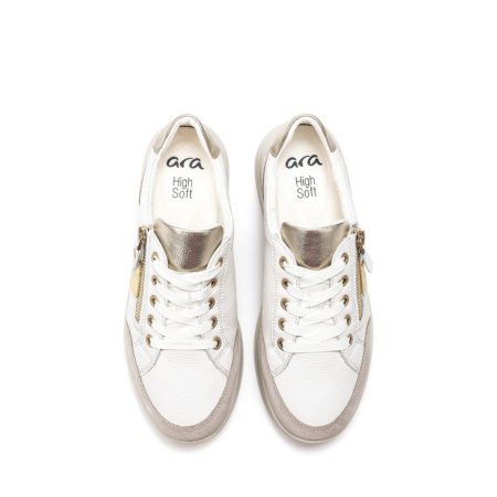 Ženske plitke patike Ara-12-27534.09H bež ravne 5 15249 ara 12 27534 09h cream vanille 3