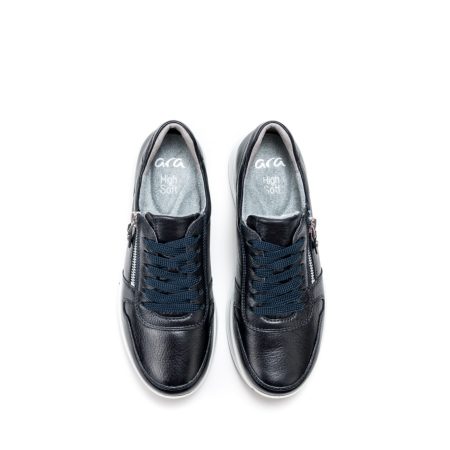 Ženske plitke patike Ara-12-27540.02H plave ravne 5 15255 ara 12 27540 02h blau 3