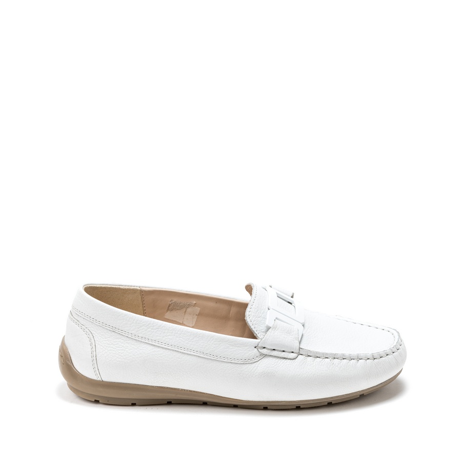 Ženske kožne mokasine Ara-12-19214.04G bele ravne 2 Ženske kožne mokasine Ara-12-19214.04G bele ravne - Slika 2