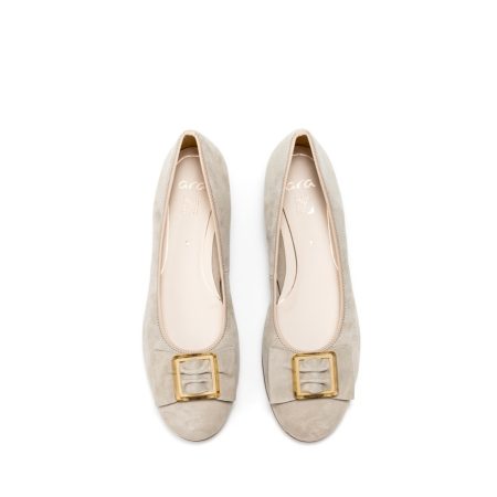 Ženske kožne baletanke Ara-12-31328.08G bež ravne 5 15265 ara 12 31328 08g sand 3