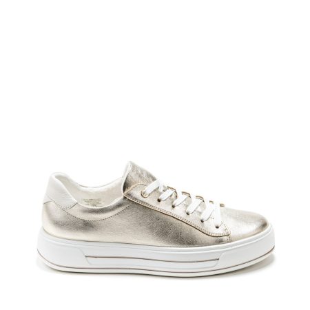 Alternative view of Ženske plitke patike Ara-12-23003.11H zlatne ravne