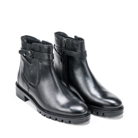 Ženske duboke cipele Ara-12-29512.01G crne ravne