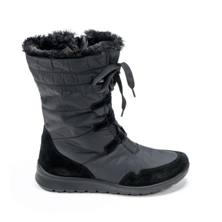 Alternative view of Ženske plitke čizme Ara-12-40414.01H crne ravne