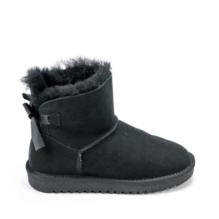 Alternative view of Ženske kožne plitke čizme Ara-12-29946.01H crne ravne