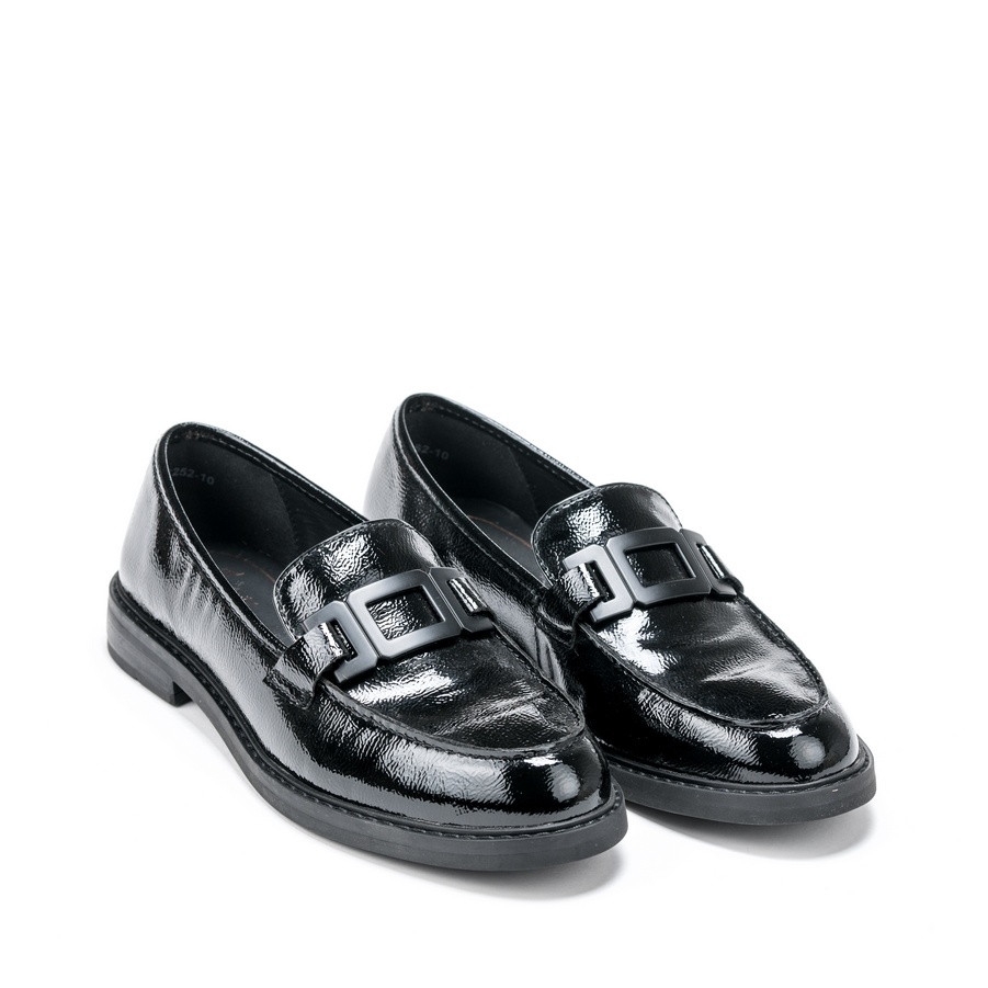 Ženske kožne mokasine Ara-12-11252.10G crne ravne 1 Ženske kožne mokasine Ara-12-11252.10G crne ravne