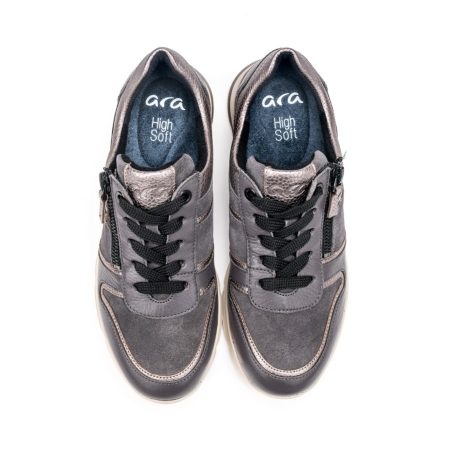 Ženske plitke patike Ara-12-38412.10G sive ravne - Kupite odmah na Creator.rs -