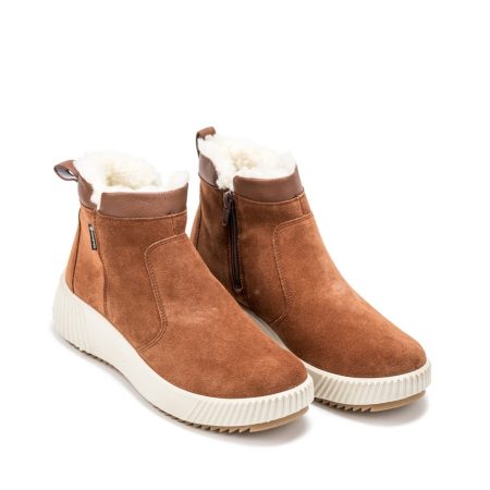 Ženske duboke cipele Ara-12-26910.08H svetlo braon ravne