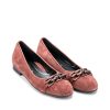 Ženske kožne baletanke Ara-12-31327.18G braon ravne