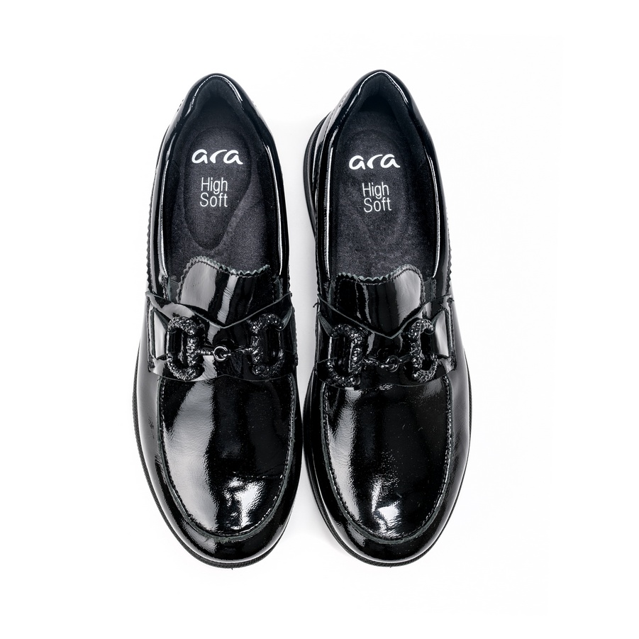 Ženske plitke cipele Ara-12-27522.01H crne na platformu 3 Ženske plitke cipele Ara-12-27522.01H crne na platformu - Slika 3