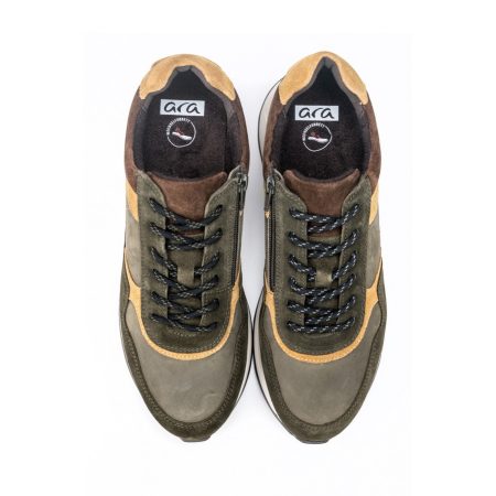 Muške plitke cipele Ara-11-26801.16H zelene ravne 5 16154 ara 11 26801 16h olive 3