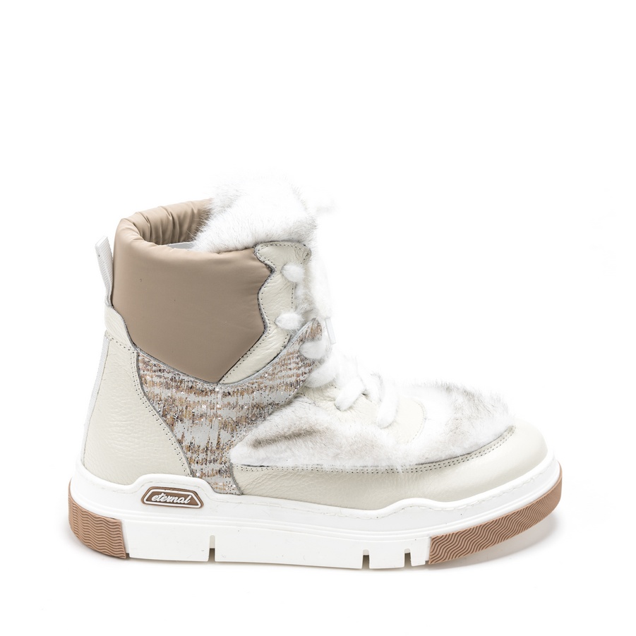 Ženske duboke patike ETERNAL-200A4020P bele ravne - Kupite odmah na Creator.rs Ženske duboke patike ETERNAL-200A4020P bele ravne - Slika 2