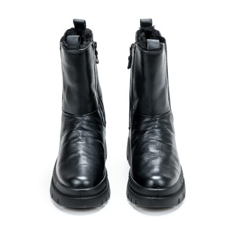 Ženske plitke čizme Ara-12-14110.01H crne ravne - Slika 3