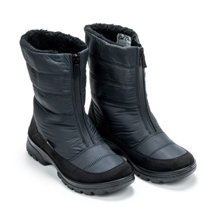 Ženske plitke čizme Ara-12-49312.01G crne ravne