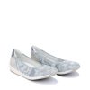 Ženske baletanke Ara-12-15444.08G sive ravne