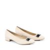 Ženske kožne plitke cipele Ara-12-43017.09G bež ravne