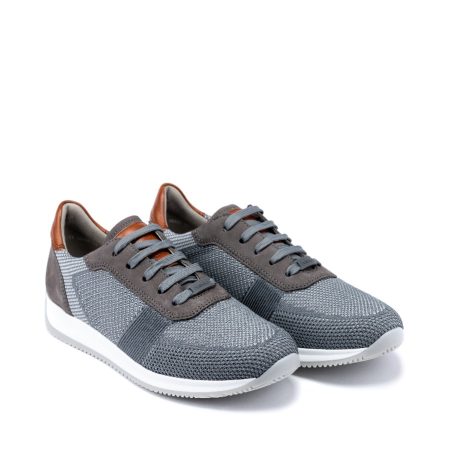 Muške plitke patike Ara-11-36001.14G sive ravne