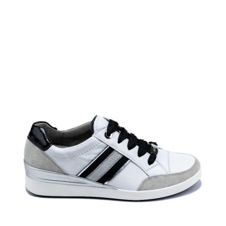 Alternative view of Ženske plitke patike Ara-12-33302.07G bele ravne