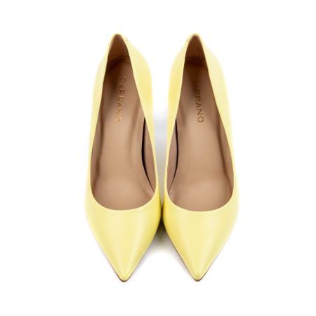 Ženske plitke cipele Carrano-195009 žute na štiklu - Kupite odmah na Creator.rs -