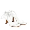 Ženske sandale Carrano-513004 bele na štiklu