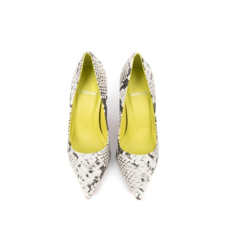 Ženske plitke cipele Carrano-404003 sive na štiklu 5 11747 carrano 404003 osso 3