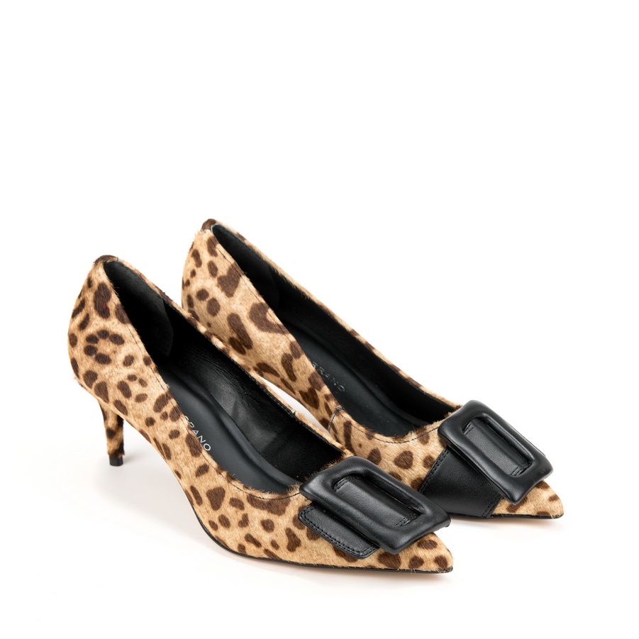 Ženske plitke cipele Carrano-439006/CAB01 braon na štiklu 1 Ženske plitke cipele Carrano-439006/CAB01 braon na štiklu