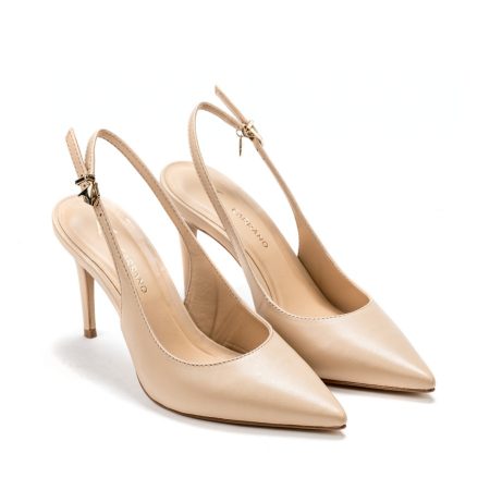 Ženske sandale Carrano-195162B/CAB09 bež na štiklu