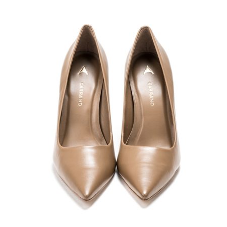 Ženske plitke cipele Carrano-8003001/MET01 tamno bež na štiklu 5 15187 carrano 8003001 met01 mocha 3