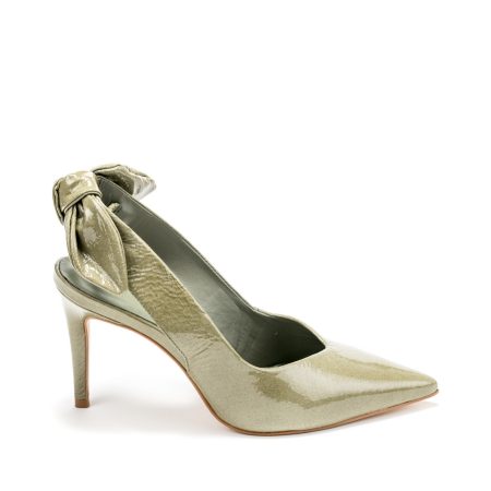 Alternative view of Ženske sandale Carrano-195202/cab09 zelene na štiklu